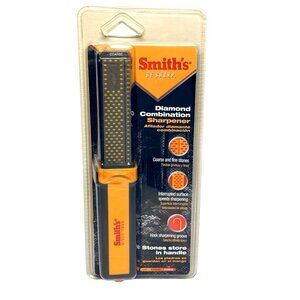 Smith's DCS4 Diamond Combination Sharpener 4"  Coarse Fine Grits Hook Sharpener